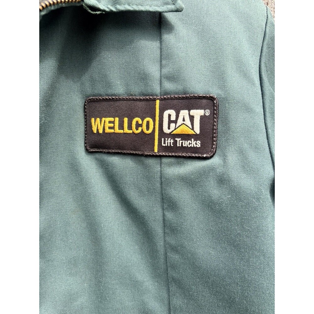 Vtg Red Kap Quilt-Lined Mechanics/Work Jacket Men’s Medium USA wellco/cat - Picture 5 of 16